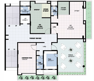 Fifth Floor Plan