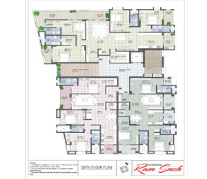 Vishwa Ram Sneh - Typical Floor Plan